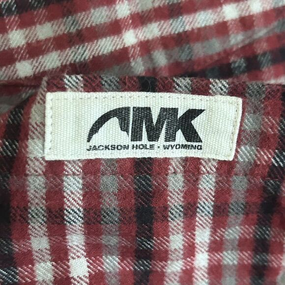 Mountain Khakis Heavy Duty Flannel Mens L Button Up Shirt Logo 100% Cotton - Picture 10 of 16